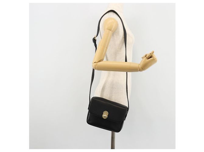 Céline CELINE Shoulder Bag Leather Black Gold - vista 24