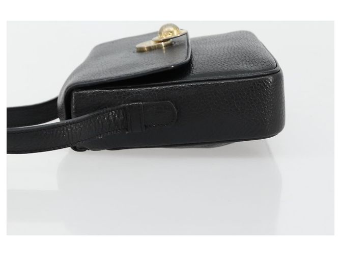Céline CELINE Shoulder Bag Leather Black Gold - vista 5