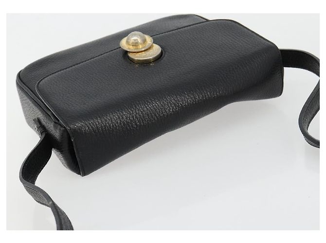 Céline CELINE Shoulder Bag Leather Black Gold - vista 6