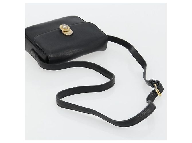 Céline CELINE Shoulder Bag Leather Black Gold - vista 7