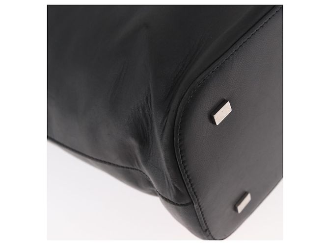 Céline CELINE Hand Bag Leather 2way Black Gold - vista 14