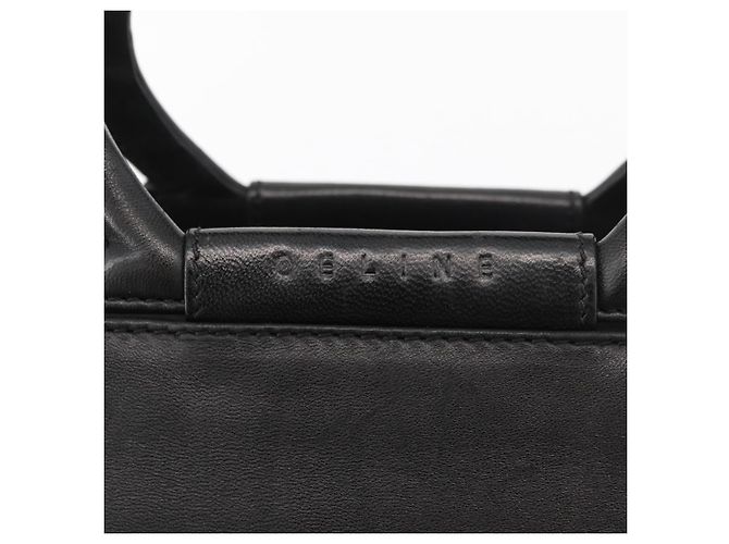Céline CELINE Hand Bag Leather 2way Black Gold - vista 16