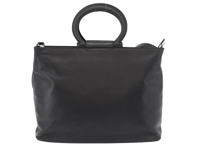 Céline CELINE Hand Bag Leather 2way Black Gold - vista 2
