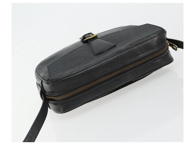LOUIS VUITTON Epi Jeune Fille MM Shoulder Bag Black M52152 LV - vista 6