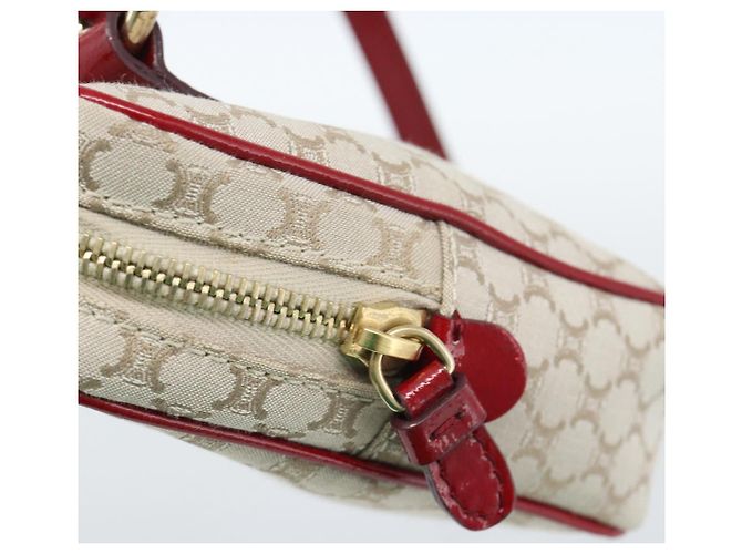 Céline CELINE Macadam Canvas Schultertasche Beige Gold - Ansicht 10