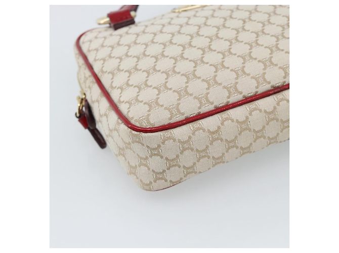 Céline CELINE Macadam Canvas Schultertasche Beige Gold - Ansicht 14