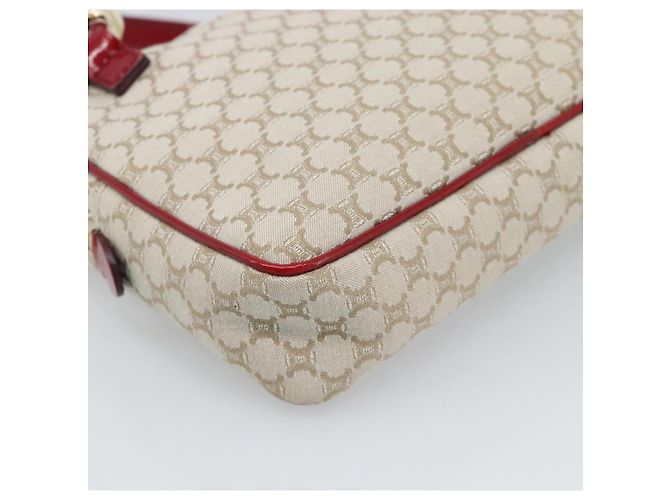 Céline CELINE Macadam Canvas Schultertasche Beige Gold - Ansicht 16