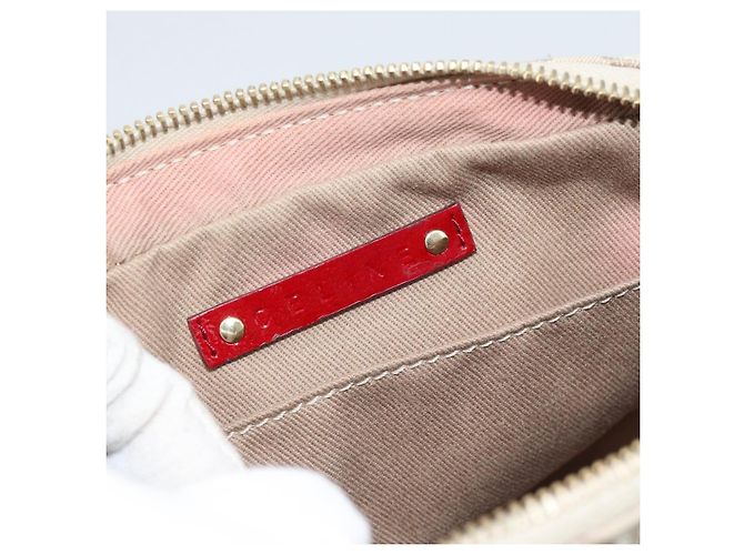 Céline CELINE Macadam Canvas Schultertasche Beige Gold - Ansicht 17