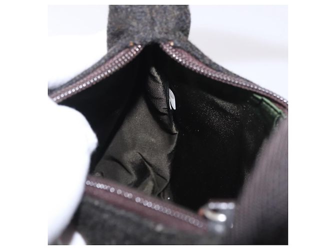 PRADA PRADA Sports Hand Pouch Wool Khaki Silver - vista 21
