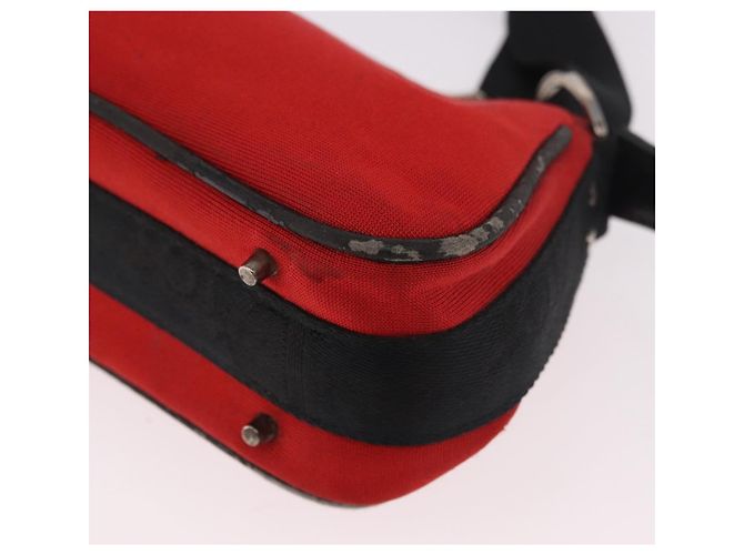 Christian Dior Hardcore Shoulder Bag Canvas Silver Red - vista 16