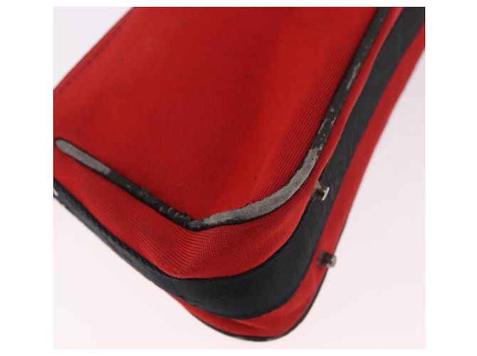 Christian Dior Hardcore Shoulder Bag Canvas Silver Red - vista 17