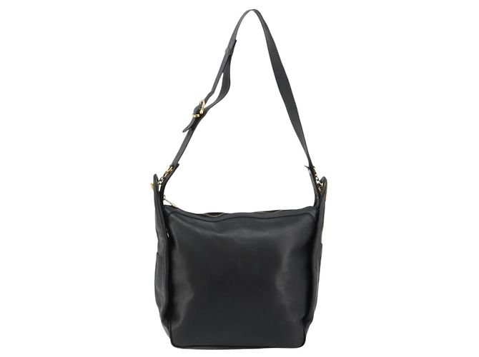 Céline CELINE Shoulder Bag Leather Black Gold - vista 13