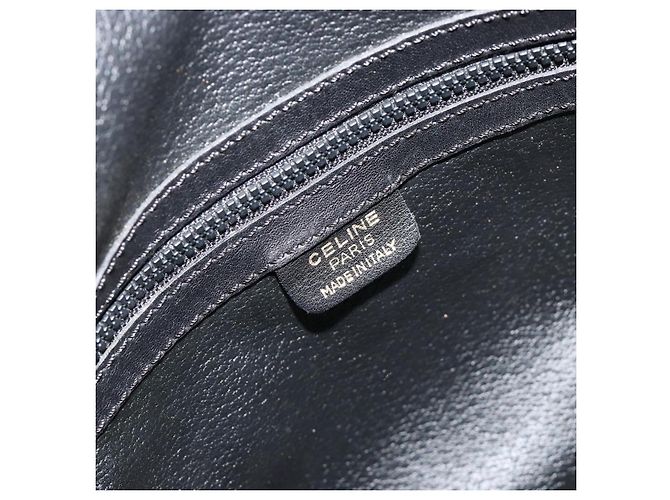 Céline CELINE Shoulder Bag Leather Black Gold - vista 17