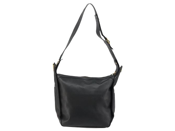 Céline CELINE Shoulder Bag Leather Black Gold - vista 2