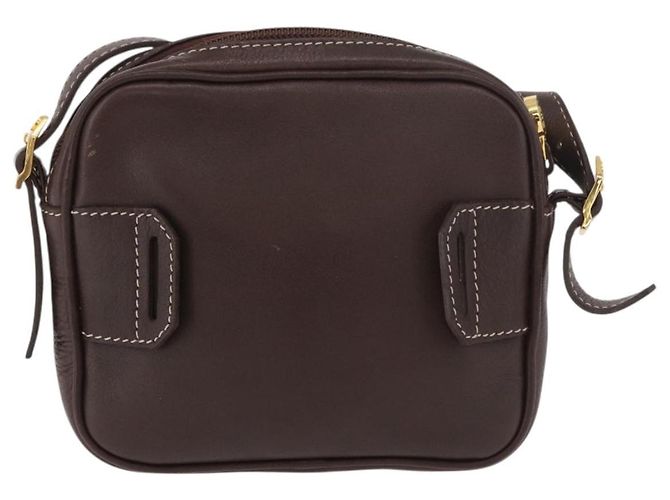 LOEWE Shoulder Bag Leather Brown Gold - vista 2