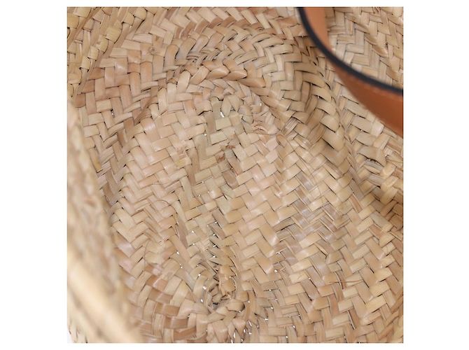 LOEWE Ken Price Collaboration Hand Bag Raffia Beige - vista 11