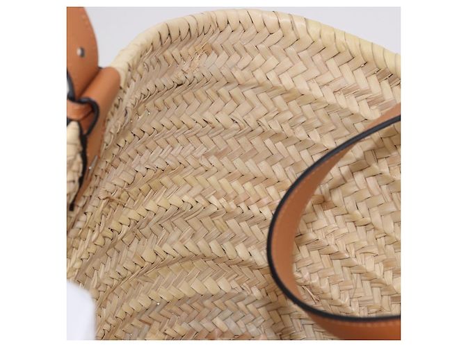LOEWE Ken Price Collaboration Hand Bag Raffia Beige - vista 18