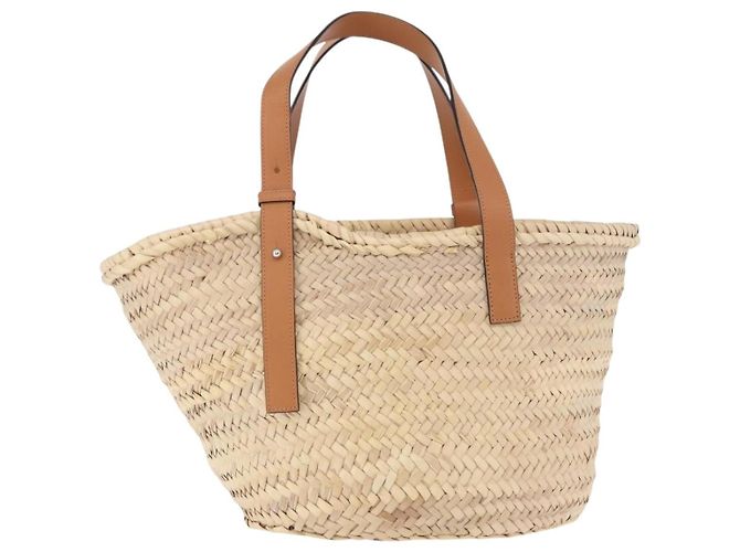 LOEWE Ken Price Collaboration Hand Bag Raffia Beige - vista 2