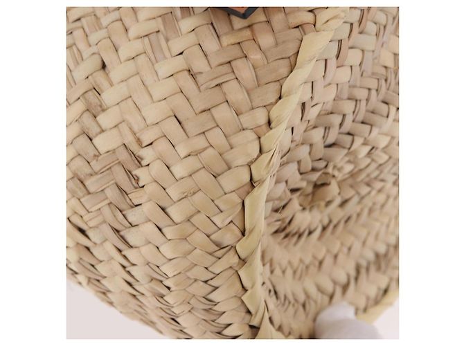 LOEWE Ken Price Collaboration Hand Bag Raffia Beige - vista 9