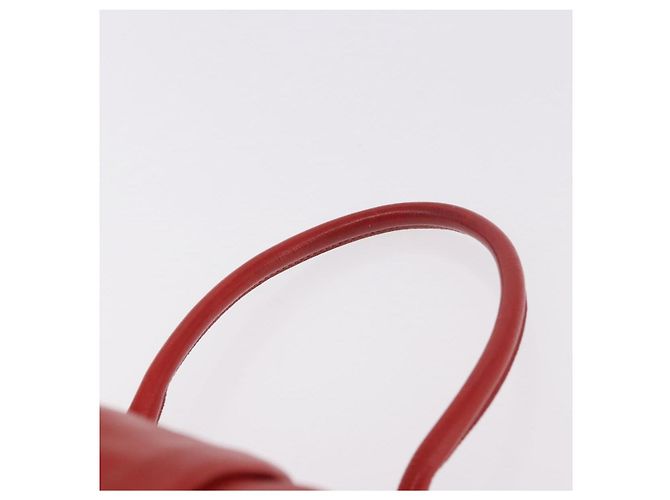 Miu Miu Hand Bag Leather Red Silver - vista 9