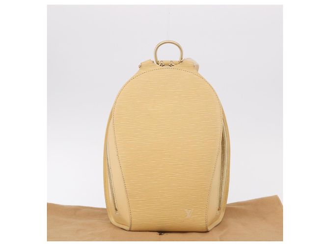 LOUIS VUITTON Epi Mabillon Backpack Vanilla M5223A LV - vista 12