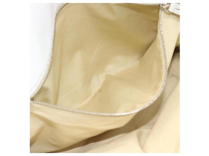 Chloé Chloe Paddington Tote Bag Leather White Gold Silver - vista 22