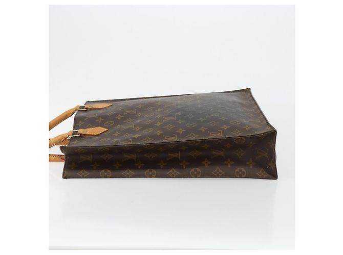 LOUIS VUITTON Monogram Sac Plat Hand Bag M51140 LV - vista 4