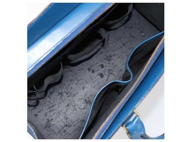 LOUIS VUITTON Epi Riviera Hand Bag Blue M48185 LV - vista 10