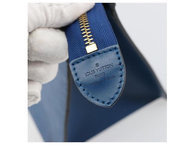LOUIS VUITTON Epi Riviera Hand Bag Blue M48185 LV - vista 18