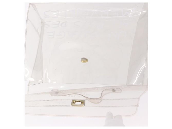Hermès HERMES Bolsa de mão Kelly em vinil Vinyl Clear - vista 11