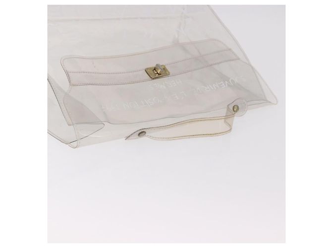 Hermès HERMES Bolsa de mão Kelly em vinil Vinyl Clear - vista 6