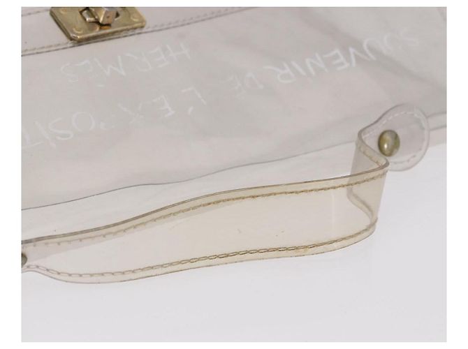 Hermès HERMES Bolsa de mão Kelly em vinil Vinyl Clear - vista 7