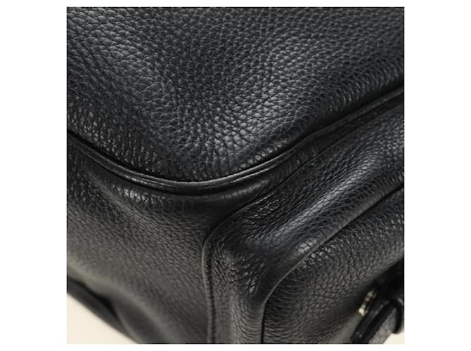 PRADA Shoulder Bag Leather Black Silver - vista 15