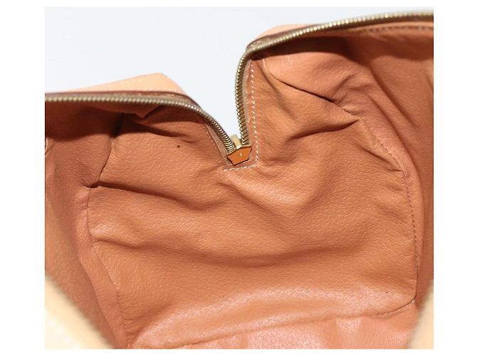 Céline CELINE Macadam Canvas Handtasche PVC Leder Braun Gold - Ansicht 19