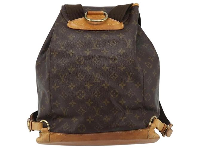 LOUIS VUITTON Monogram Montsouris GM Backpack M51135 LV - vista 2