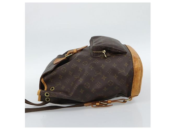 LOUIS VUITTON Monogram Montsouris GM Backpack M51135 LV - vista 3