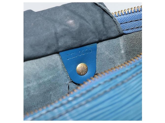 LOUIS VUITTON Epi Speedy 35 Bolsa de mão Toledo Blue M42995 LV - vista 12