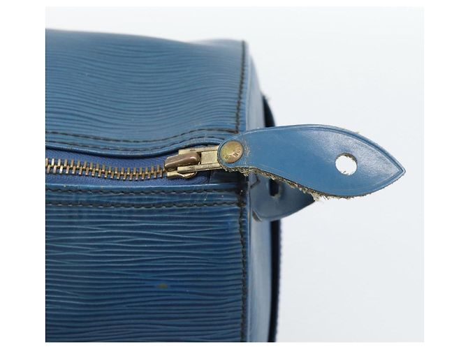 LOUIS VUITTON Epi Speedy 35 Bolsa de mão Toledo Blue M42995 LV - vista 17