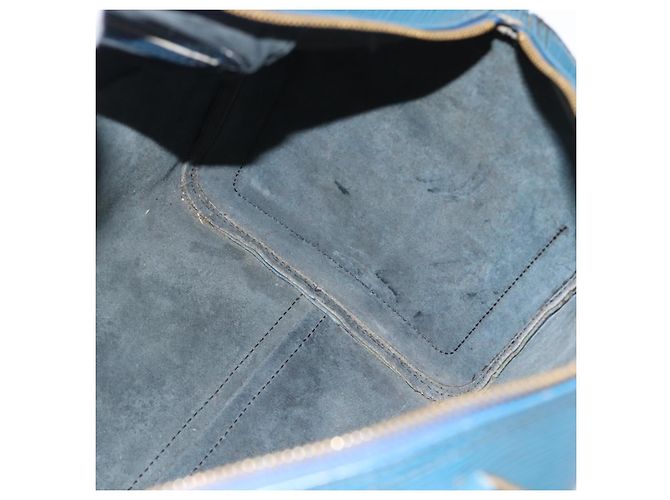 LOUIS VUITTON Epi Speedy 35 Bolsa de mão Toledo Blue M42995 LV - vista 18