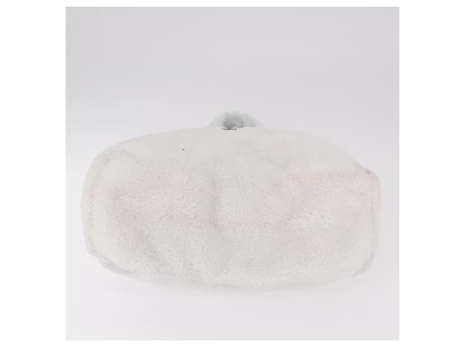 PRADA Tote Bag Pile White Silver - vista 5