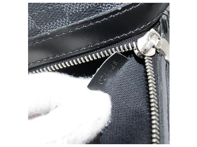 LOUIS VUITTON Damier Graphite Daniel MM Shoulder Bag N58029 LV - vista 12