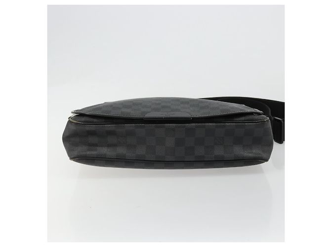 LOUIS VUITTON Damier Graphite Daniel MM Shoulder Bag N58029 LV - vista 5
