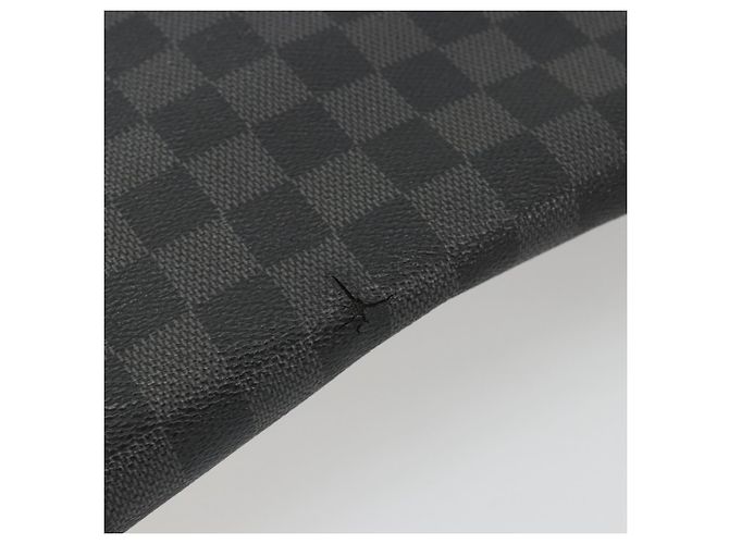 LOUIS VUITTON Damier Graphite Daniel MM Shoulder Bag N58029 LV - vista 7