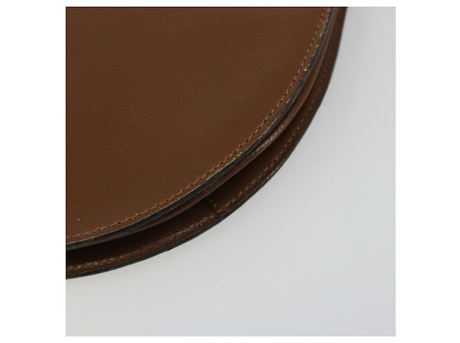 SAINT LAURENT Shoulder Bag Leather Brown Gold - vista 16