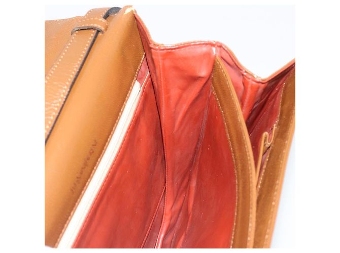 SAINT LAURENT Shoulder Bag Leather Brown Gold - vista 19