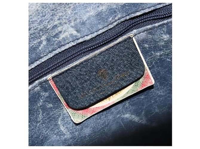 GUCCI GG Supreme Sherry Line Shoulder Bag PVC Navy Gold 904 02 064 - vista 19