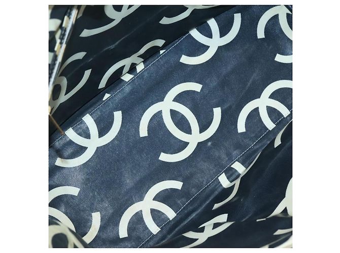 CHANEL Matelasse Chain Shoulder Bag Straw White Gold CC - vista 10