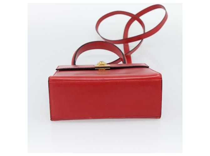 Céline CELINE Hand Bag Leather 2way Red Gold - vista 18