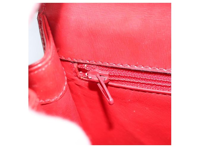 Céline CELINE Hand Bag Leather 2way Red Gold - vista 23