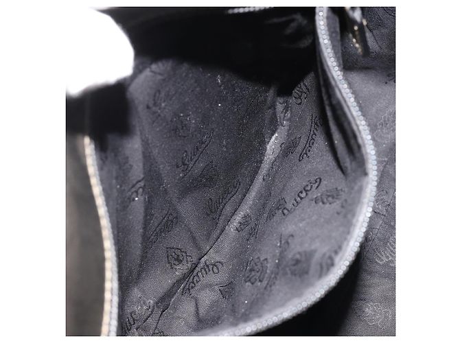 GUCCI GG Implementation Shoulder Bag PVC Gray Silver 201447 - vista 23
